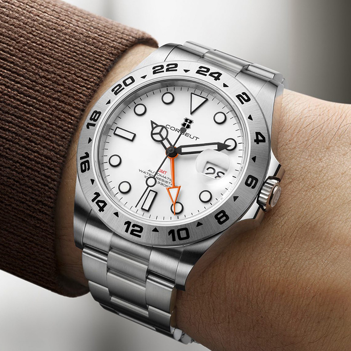 Custom Luxury 39mm NH34 Automa - Stainless Bracelet Diver 评论和价格