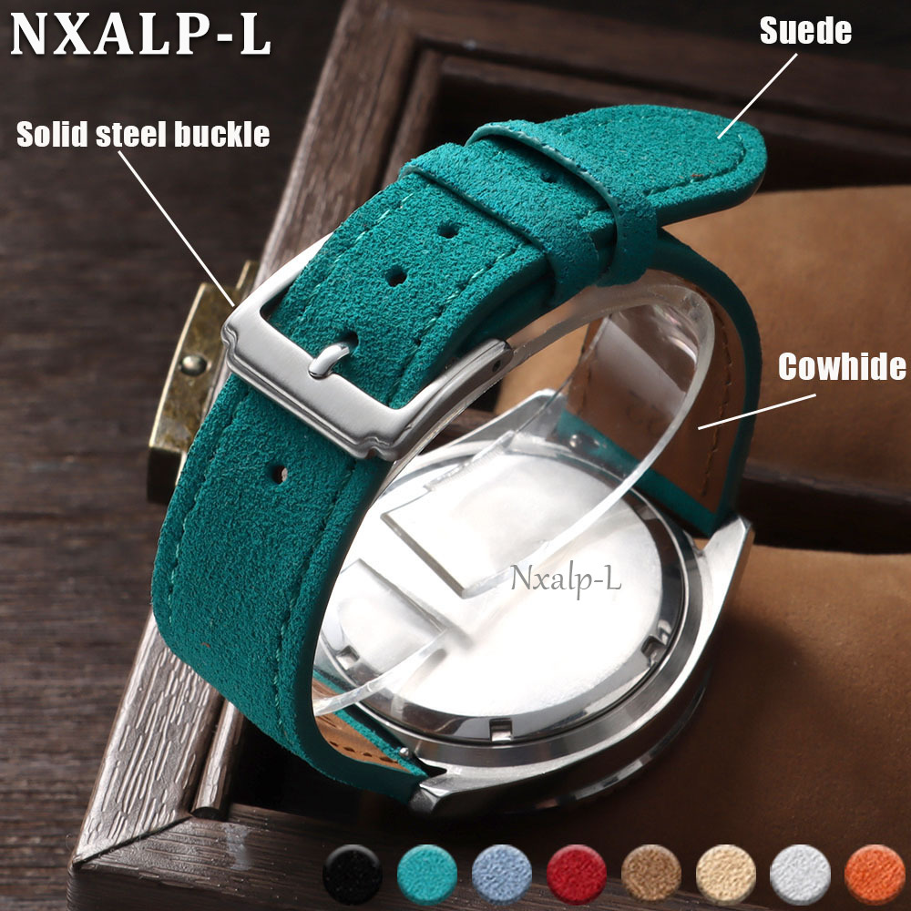 Durable Suede Cowhide Watch St - Suede Strap Watch 评论和价格