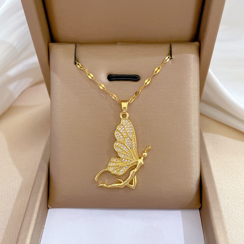 Fashionable High-End Butterfly - Butterfly Clasp Deployant 评论和价格