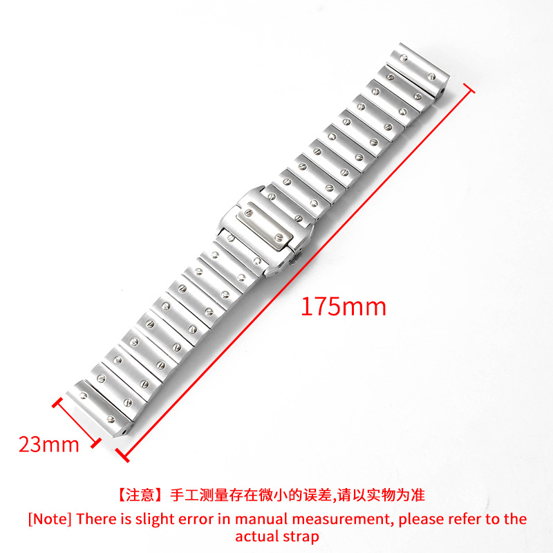 Stainless Steel Watch Strap Me - Cartier Watch Santos 评论和价格