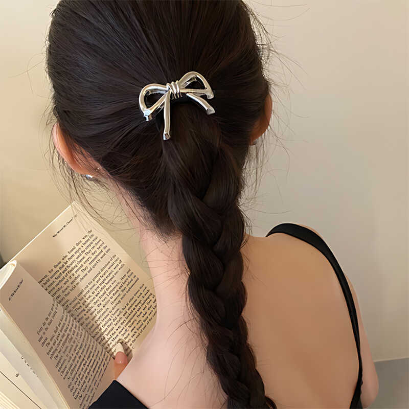Korean Exquisite Metal Bow Hai - Silicone Band Women 评论和价格
