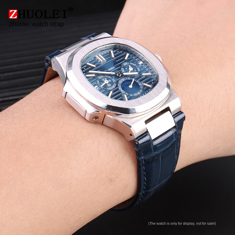 25X13mm notch Genuine Leather  - Patek Philippe Watch Nautilus 评论和价格
