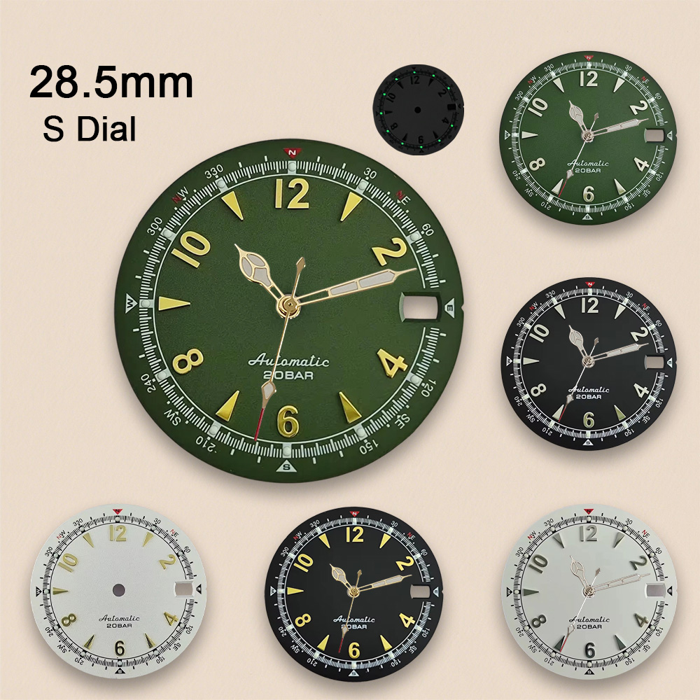 Nh35 Dial S Logo 28.5mm Retro  - Seiko Watch 5 Sports 评论和价格