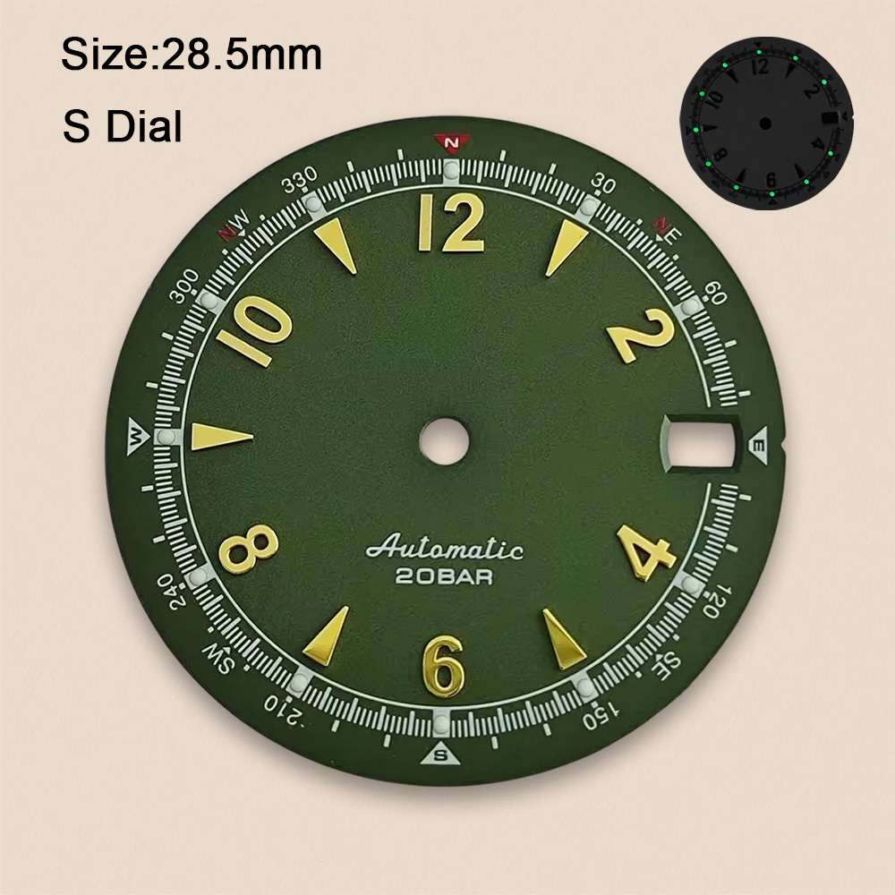 Nh35 Dial S Logo 28.5mm Retro  - Seiko Watch 5 Sports 评论和价格