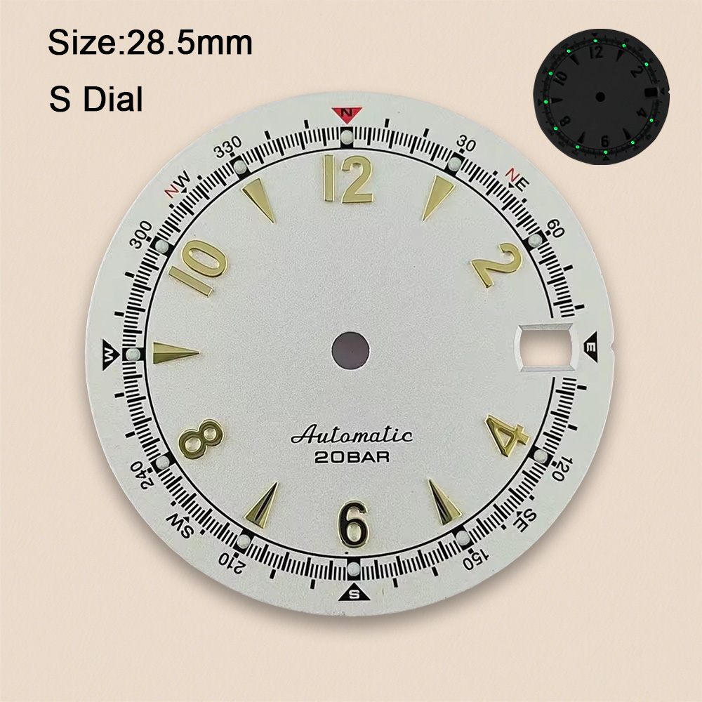 Nh35 Dial S Logo 28.5mm Retro  - Seiko Watch 5 Sports 评论和价格