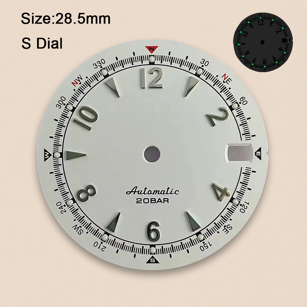 Nh35 Dial S Logo 28.5mm Retro  - Seiko Watch 5 Sports 评论和价格