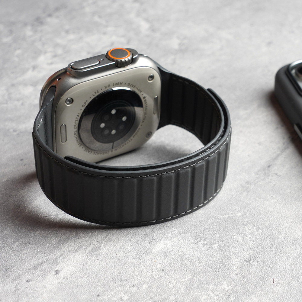 Magnetic Nappa Genuine Strap f - Suede Strap Watch 评论和价格
