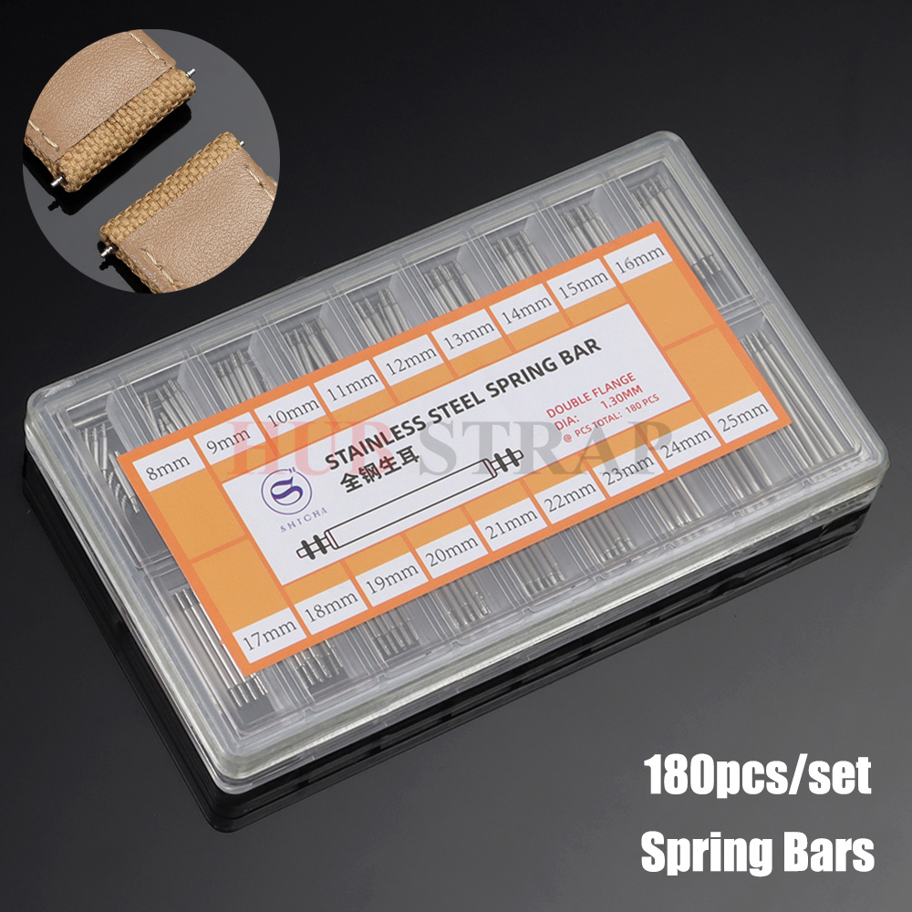 180pcs/set Strainless Steel 1. - Spring Bar Tool Set 评论和价格