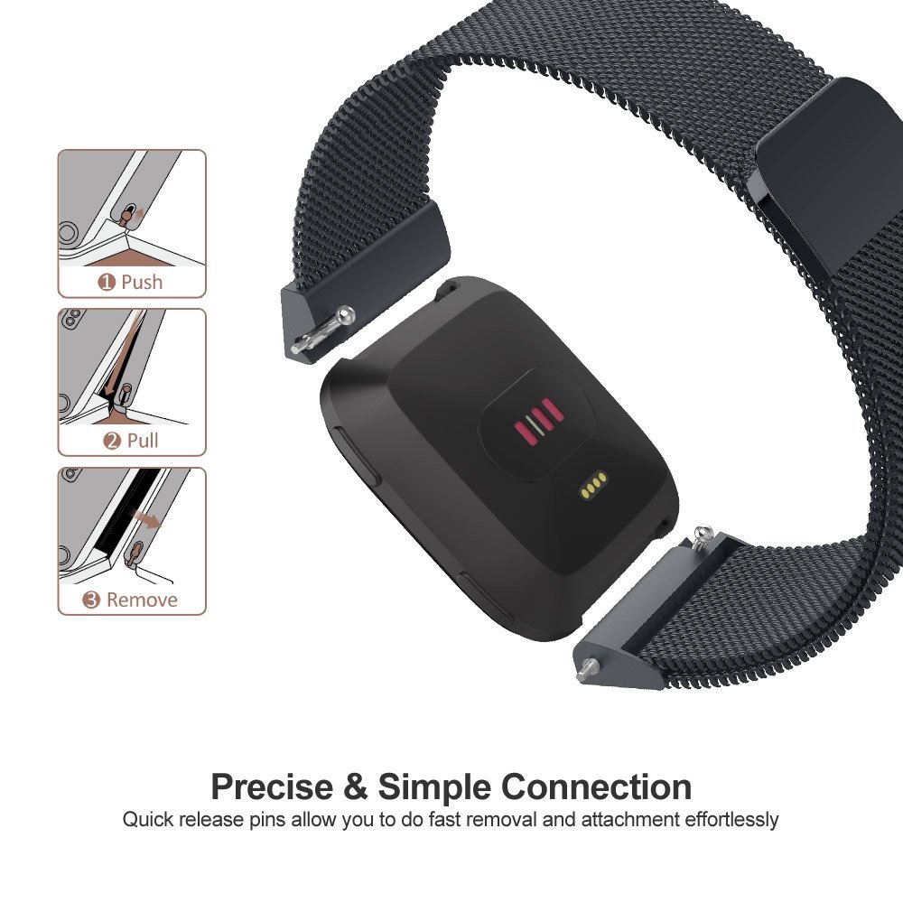Milanese Mesh Band Strap for F - Mesh Strap Metal 评论和价格