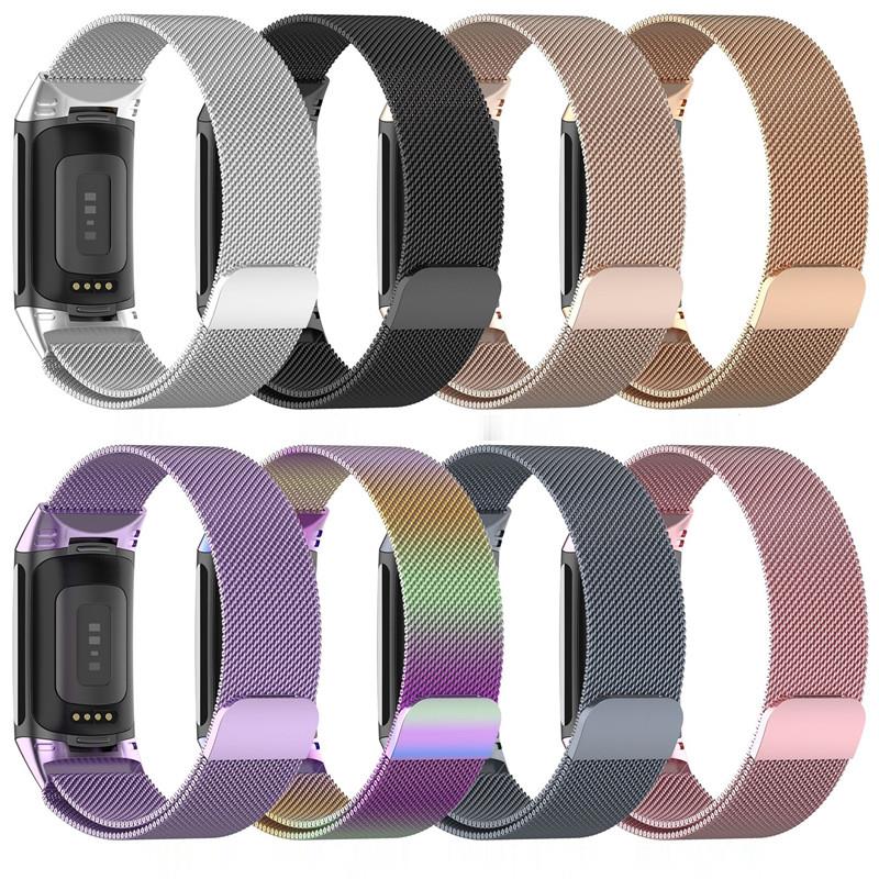 Metal Band For Fitbit Charge 5 - Milanese Loop Magnetic 评论和价格